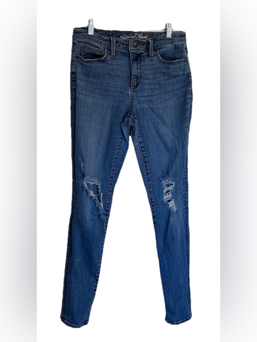 Universal Thread Women’s Skinny Distressed Ripped Jeans Size 6/28R